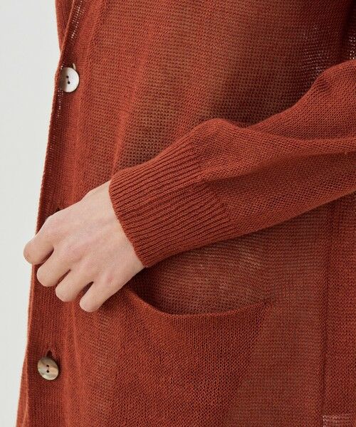 TOMORROWLAND / トゥモローランド カーディガン・ボレロ | リネンコード Vネックカーディガン | 詳細6