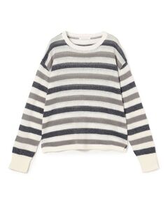 TOMORROWLAND / トゥモローランド ニット・セーター | リネンコード クルーネックプルオーバー