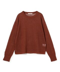 TOMORROWLAND / トゥモローランド ニット・セーター | リネンコード クルーネックプルオーバー