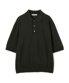 TOMORROWLAND / トゥモローランド ニット・セーター | 【WEB先行予約】クレープコットン ポロカラープルオーバー