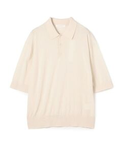 TOMORROWLAND / トゥモローランド ニット・セーター | 【WEB先行予約】クレープコットン ポロカラープルオーバー