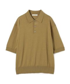 TOMORROWLAND / トゥモローランド ニット・セーター | 【WEB先行予約】クレープコットン ポロカラープルオーバー