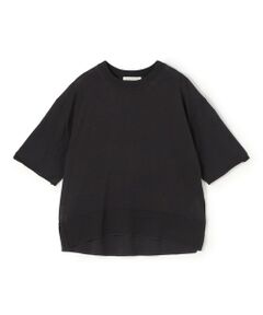 TOMORROWLAND / トゥモローランド ニット・セーター | 【WEB先行予約】クレープコットン クルーネックプルオーバー