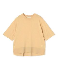 TOMORROWLAND / トゥモローランド ニット・セーター | 【WEB先行予約】クレープコットン クルーネックプルオーバー