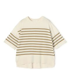 TOMORROWLAND / トゥモローランド ニット・セーター | 【WEB先行予約】クレープコットン クルーネックプルオーバー