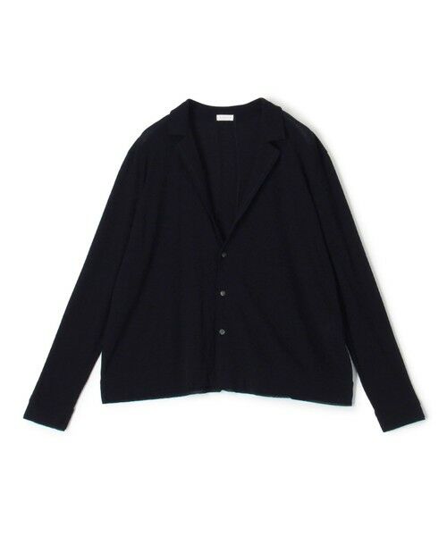 TOMORROWLAND / トゥモローランド カーディガン・ボレロ | コットンガーゼジャージー テーラードカーディガン（69 ネイビー）