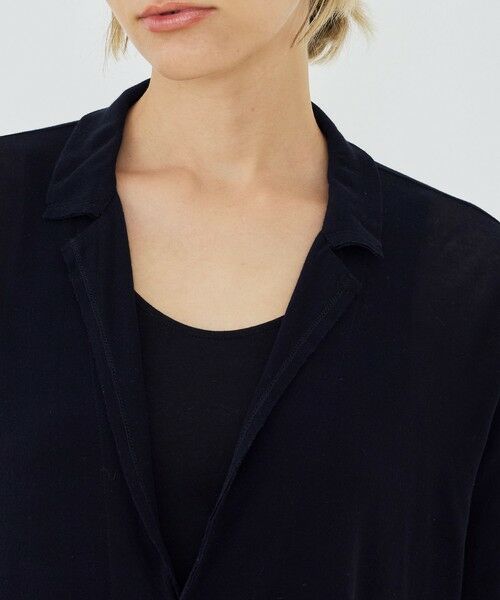 TOMORROWLAND / トゥモローランド カーディガン・ボレロ | コットンガーゼジャージー テーラードカーディガン | 詳細5