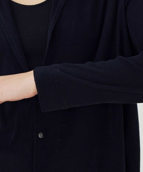 TOMORROWLAND / トゥモローランド カーディガン・ボレロ | コットンガーゼジャージー テーラードカーディガン | 詳細6