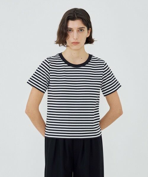 TOMORROWLAND / トゥモローランド Tシャツ | ファインコットン ショートプルオーバー | 詳細2