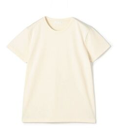 TOMORROWLAND / トゥモローランド Tシャツ | ファインコットン クルーネックプルオーバー