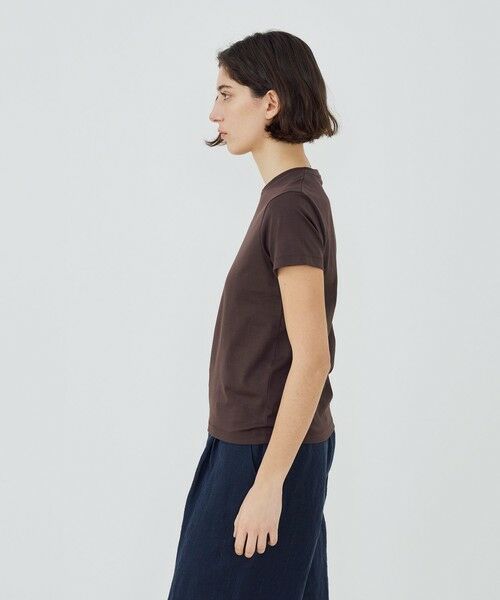 TOMORROWLAND / トゥモローランド Tシャツ | ファインコットン クルーネックプルオーバー | 詳細3