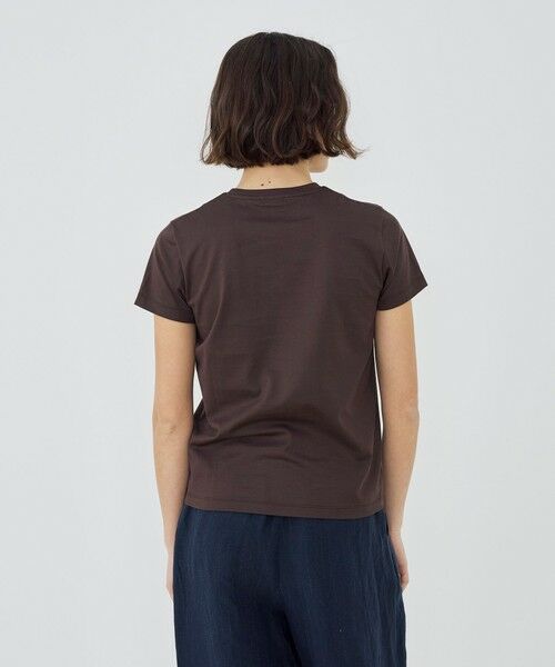 TOMORROWLAND / トゥモローランド Tシャツ | ファインコットン クルーネックプルオーバー | 詳細4