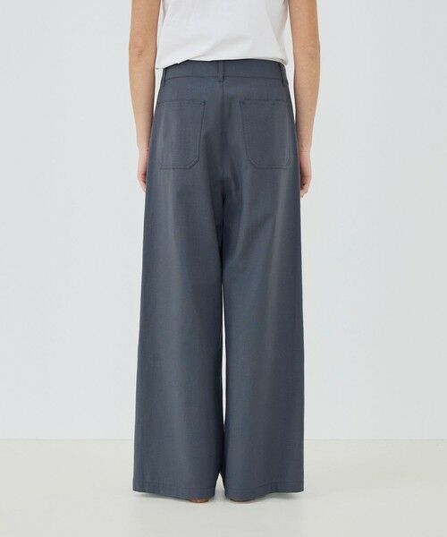 TOMORROWLAND / トゥモローランド その他パンツ | プンタウールコットントロピカル タックパンツ | 詳細4