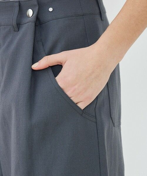 TOMORROWLAND / トゥモローランド その他パンツ | プンタウールコットントロピカル タックパンツ | 詳細7