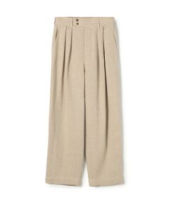 TOMORROWLAND / トゥモローランド その他パンツ | リネンシルクツイード ツータックパンツ