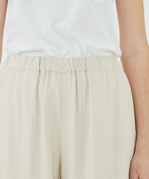 TOMORROWLAND / トゥモローランド その他パンツ | レーヨンリネンストレッチ イージーセミワイドパンツ | 詳細5