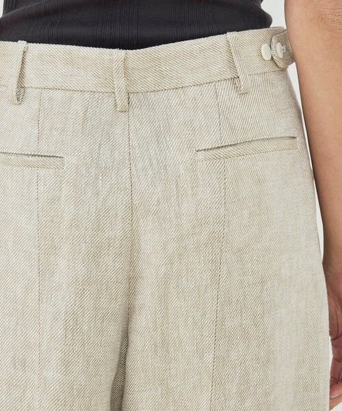 TOMORROWLAND / トゥモローランド その他パンツ | パールリネン ラウンドシルエットパンツ | 詳細7