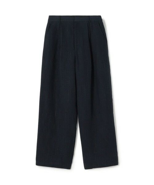 TOMORROWLAND / トゥモローランド その他パンツ | マリンカナパストライプ ツータックストレートパンツ（68 ネイビー系）