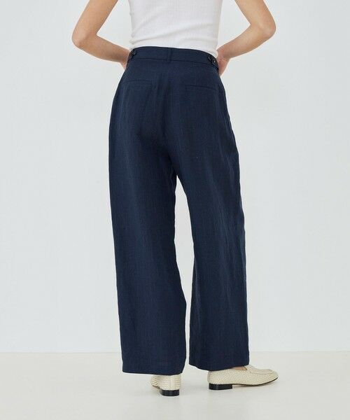 TOMORROWLAND / トゥモローランド その他パンツ | マリンカナパストライプ ツータックストレートパンツ | 詳細5