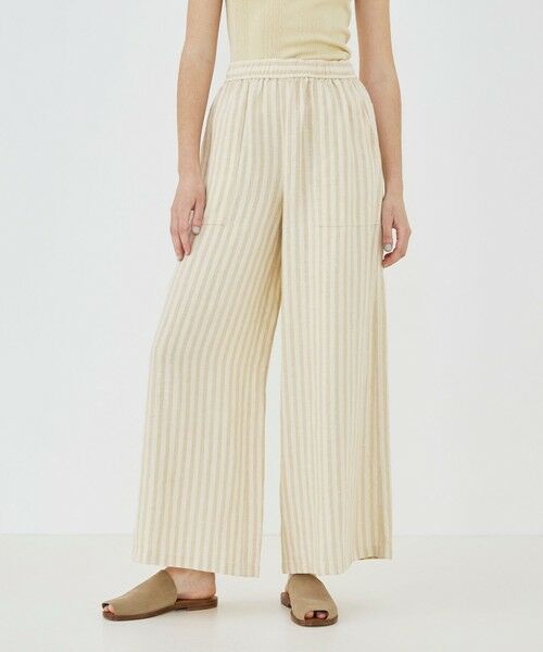 TOMORROWLAND / トゥモローランド その他パンツ | リノヘリンボーン イージーワイドパンツ | 詳細2