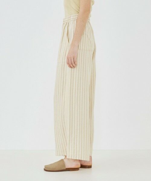 TOMORROWLAND / トゥモローランド その他パンツ | リノヘリンボーン イージーワイドパンツ | 詳細3