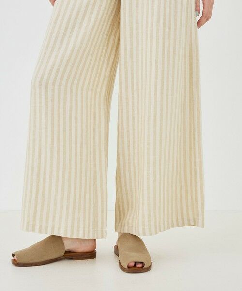 TOMORROWLAND / トゥモローランド その他パンツ | リノヘリンボーン イージーワイドパンツ | 詳細8