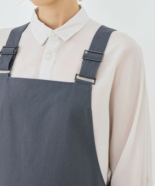 TOMORROWLAND / トゥモローランド ロング・マキシ丈ワンピース | プンタウールコットントロピカル エプロンワンピース | 詳細5