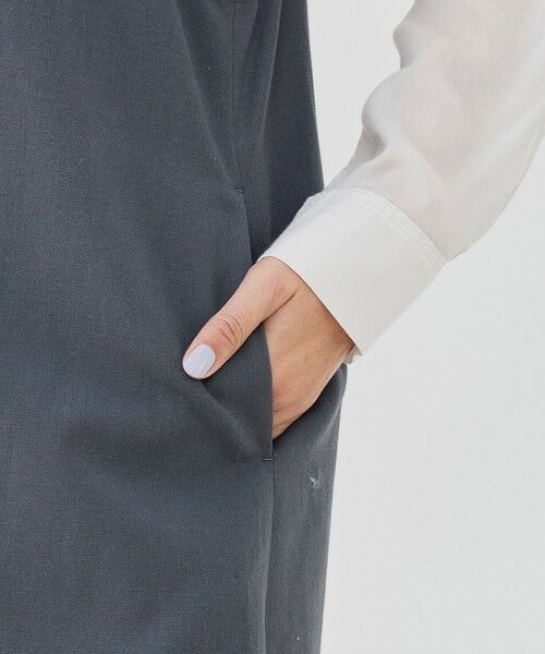 TOMORROWLAND / トゥモローランド ロング・マキシ丈ワンピース | プンタウールコットントロピカル エプロンワンピース | 詳細6