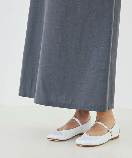 TOMORROWLAND / トゥモローランド ロング・マキシ丈ワンピース | プンタウールコットントロピカル エプロンワンピース | 詳細7