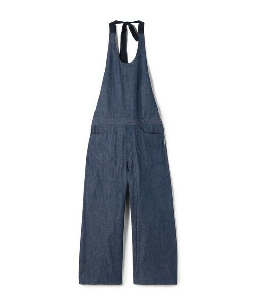 TOMORROWLAND / トゥモローランド サロペット・オールインワン | ステイブルーデニム ホルターネックサロペット（63 ライトブルー）