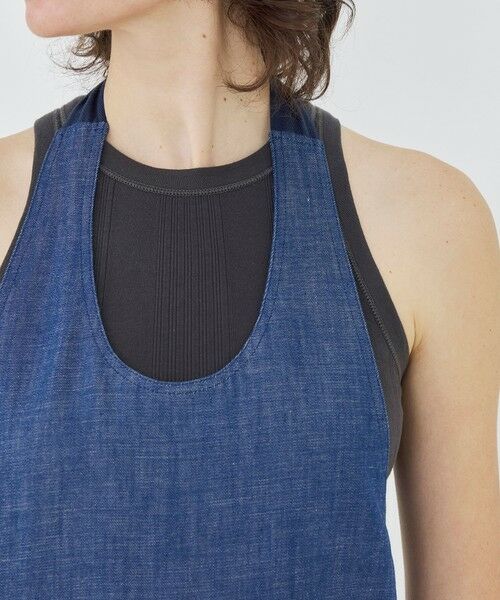 TOMORROWLAND / トゥモローランド サロペット・オールインワン | ステイブルーデニム ホルターネックサロペット | 詳細4