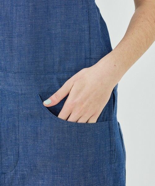 TOMORROWLAND / トゥモローランド サロペット・オールインワン | ステイブルーデニム ホルターネックサロペット | 詳細5