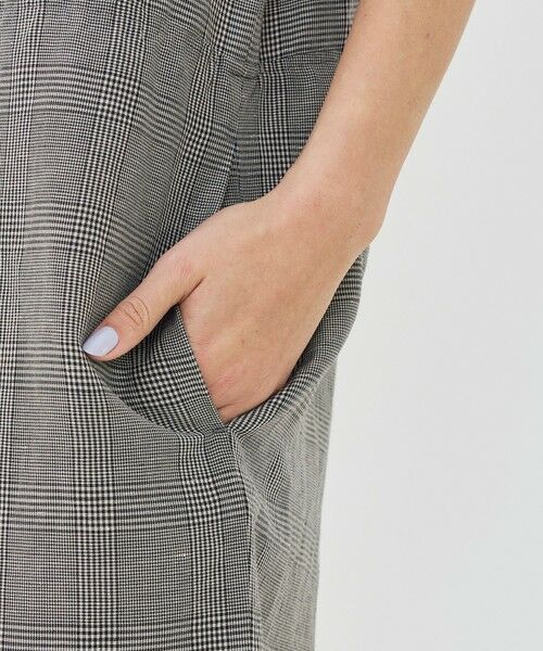 TOMORROWLAND / トゥモローランド サロペット・オールインワン | リネンキュプラシルクコンパクト チェスターカラーオールインワン | 詳細7