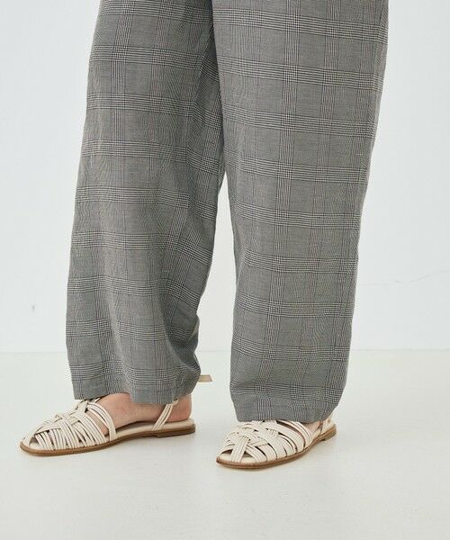 TOMORROWLAND / トゥモローランド サロペット・オールインワン | リネンキュプラシルクコンパクト チェスターカラーオールインワン | 詳細8