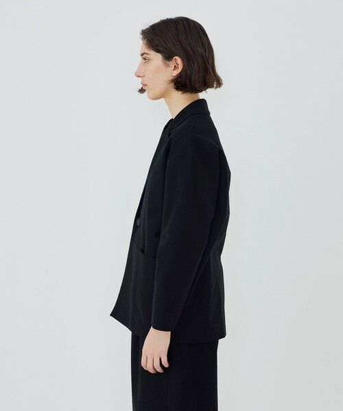 TOMORROWLAND / トゥモローランド テーラードジャケット | コットンジャージー チェスタージャケット | 詳細3