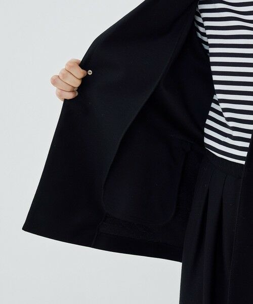 TOMORROWLAND / トゥモローランド テーラードジャケット | コットンジャージー チェスタージャケット | 詳細5