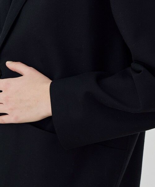 TOMORROWLAND / トゥモローランド テーラードジャケット | コットンジャージー チェスタージャケット | 詳細7