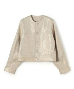 TOMORROWLAND / トゥモローランド ブルゾン | パールリネン ドルマンスリーブブルゾン