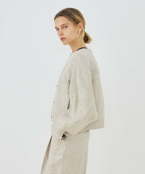 TOMORROWLAND / トゥモローランド ブルゾン | パールリネン ドルマンスリーブブルゾン | 詳細3