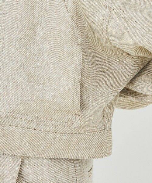 TOMORROWLAND / トゥモローランド ブルゾン | パールリネン ドルマンスリーブブルゾン | 詳細9