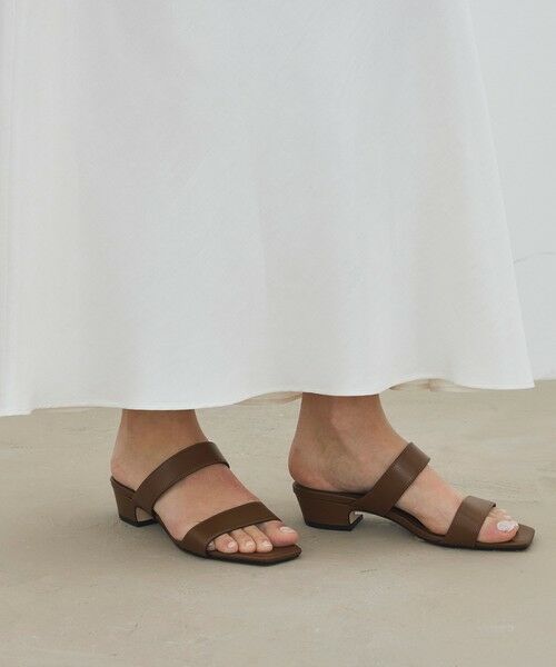 TOMORROWLAND / トゥモローランド サンダル | Aeyde KEMI オープンスクエアトゥ サンダル | 詳細8