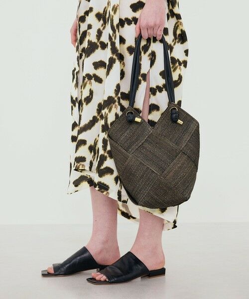 TOMORROWLAND / トゥモローランド かごバック | VIOLAd'ORO ABACA ショルダーバッグ | 詳細1