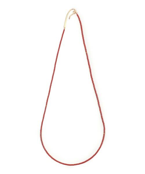 TOMORROWLAND / トゥモローランド ネックレス・ペンダント・チョーカー | helena rohner miyuki beads ネックレス（35 レッド）