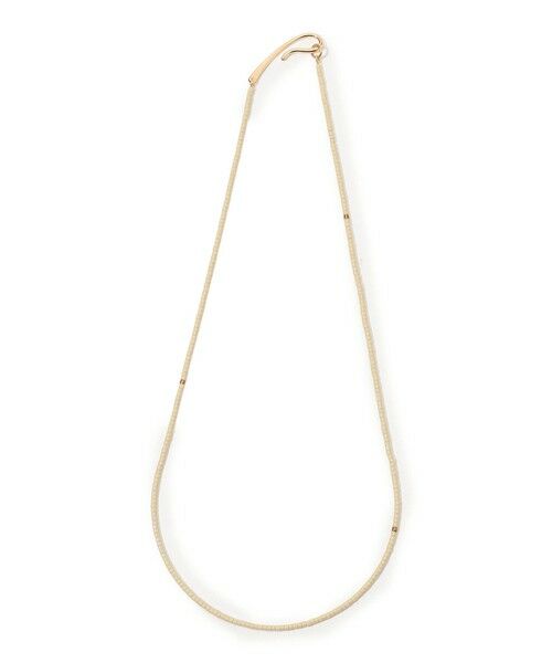 TOMORROWLAND / トゥモローランド ネックレス・ペンダント・チョーカー | helena rohner miyuki beads ネックレス（41 ライトベージュ）