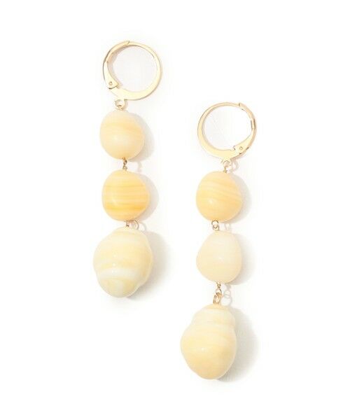 TOMORROWLAND / トゥモローランド ピアス・イヤリング | helena rohner sanded glass ピアス（41 ライトベージュ）