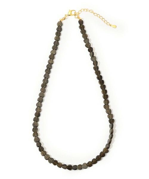 TOMORROWLAND / トゥモローランド ネックレス・ペンダント・チョーカー | STEEN Heart ネックレス（17 チャコールグレー）