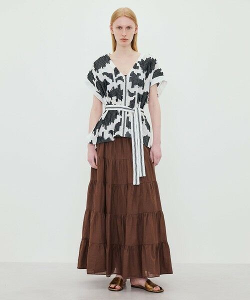 TOMORROWLAND / トゥモローランド シャツ・ブラウス | Devotion TWINS CELESTRA Vネックプルオーバー | 詳細1