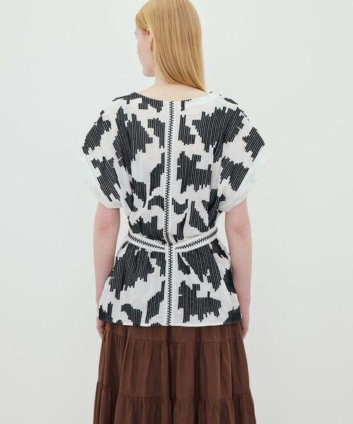 TOMORROWLAND / トゥモローランド シャツ・ブラウス | Devotion TWINS CELESTRA Vネックプルオーバー | 詳細4