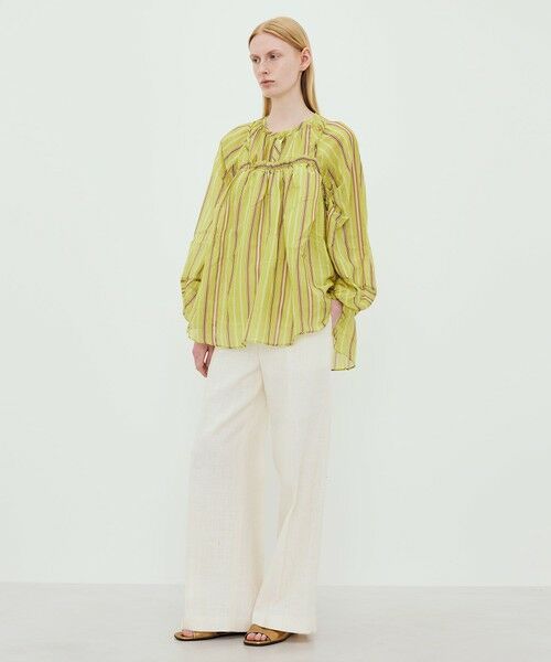 TOMORROWLAND / トゥモローランド シャツ・ブラウス | Devotion TWINS WIDLE ギャザーブラウス | 詳細9