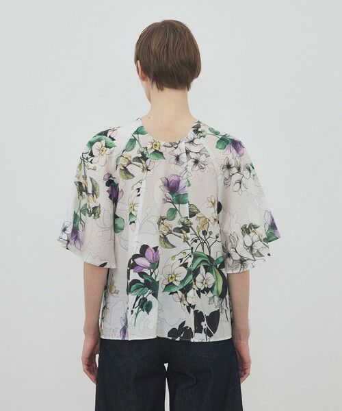 TOMORROWLAND / トゥモローランド シャツ・ブラウス | WRITEWELL bouquet 2WAYワイドプルオーバーブラウス | 詳細11